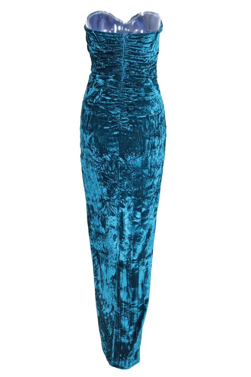 Velvet Maxi Dress