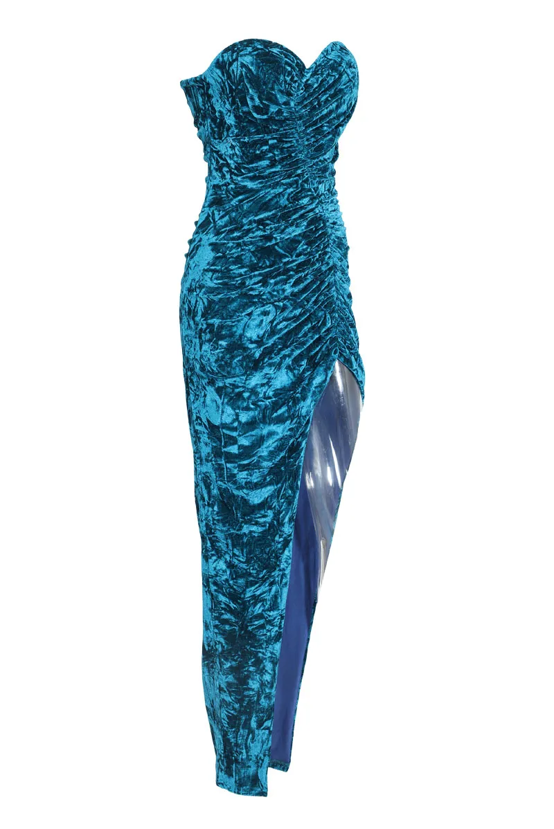 Velvet Maxi Dress