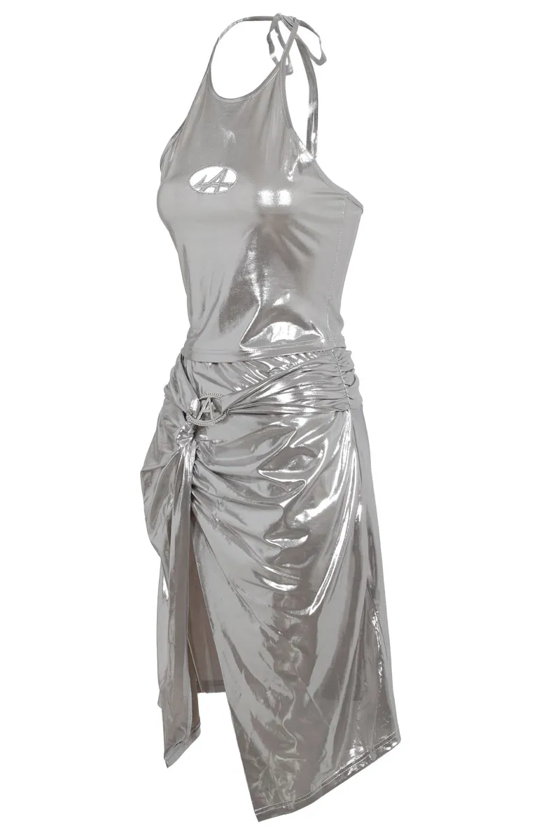 Marley Metallic Mon Dress