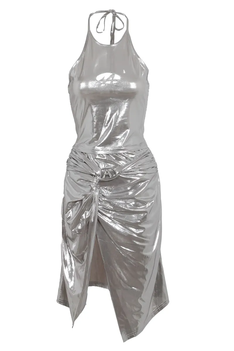 Marley Metallic Mon Dress