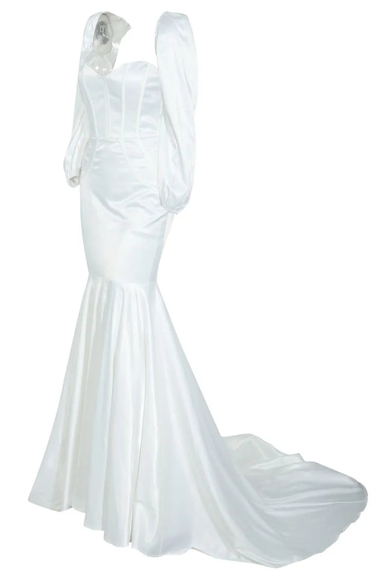 Asmara Satin Mermaid Gown