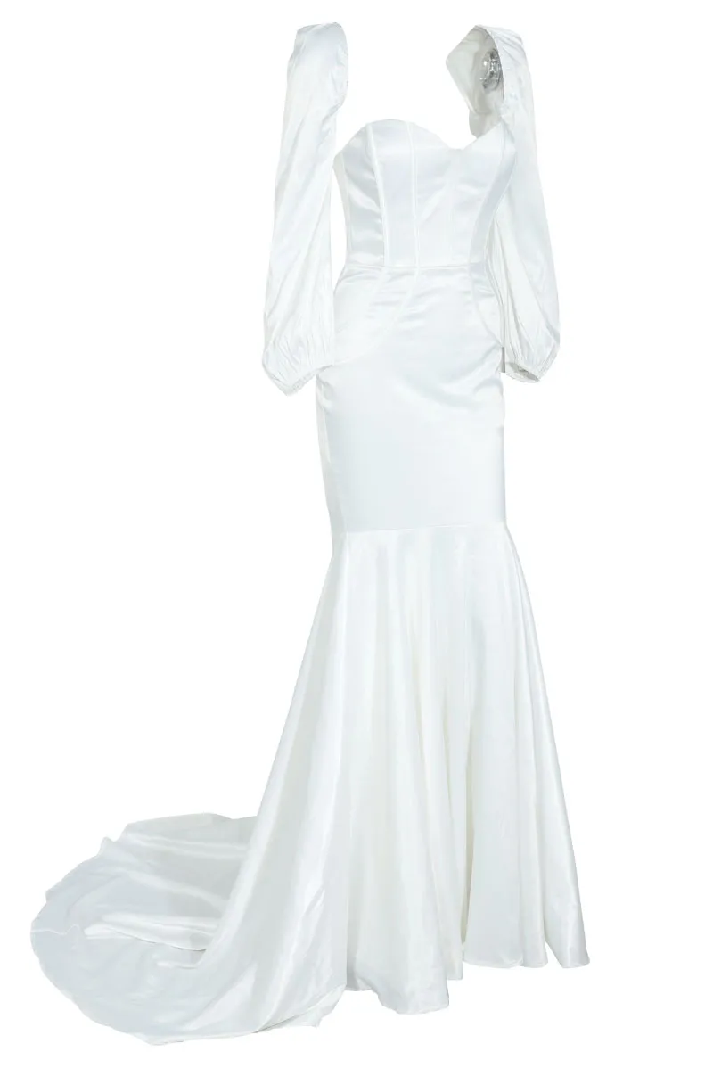 Asmara Satin Mermaid Gown