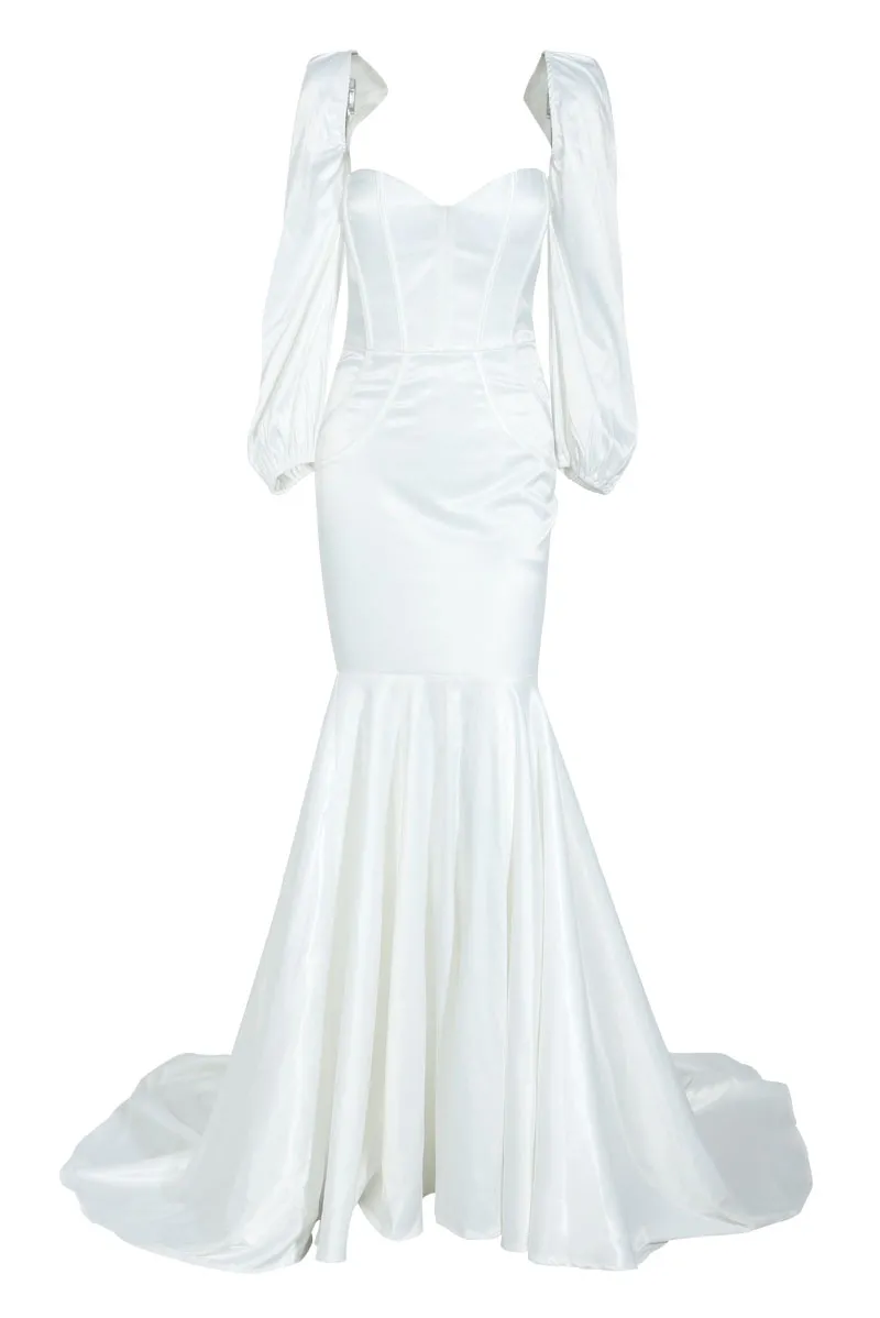 Asmara Satin Mermaid Gown