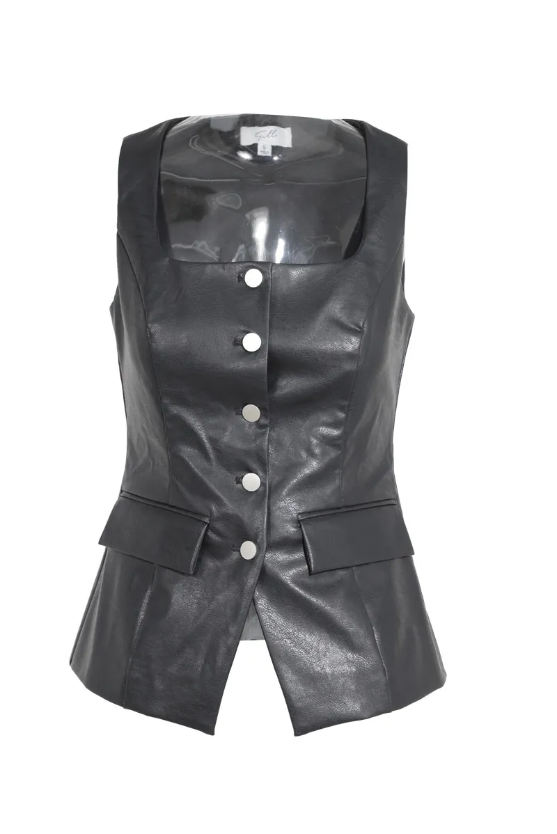 Leather Vest