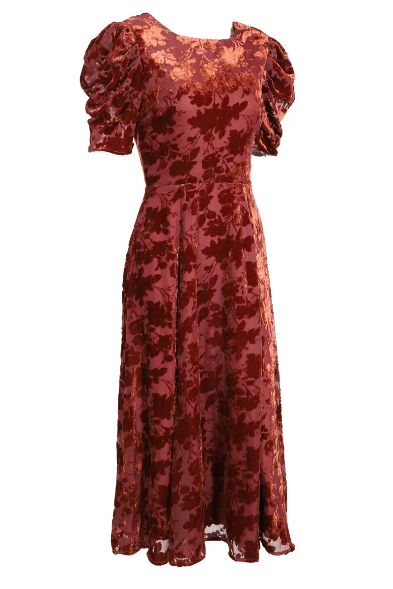 Woven Midi Dress