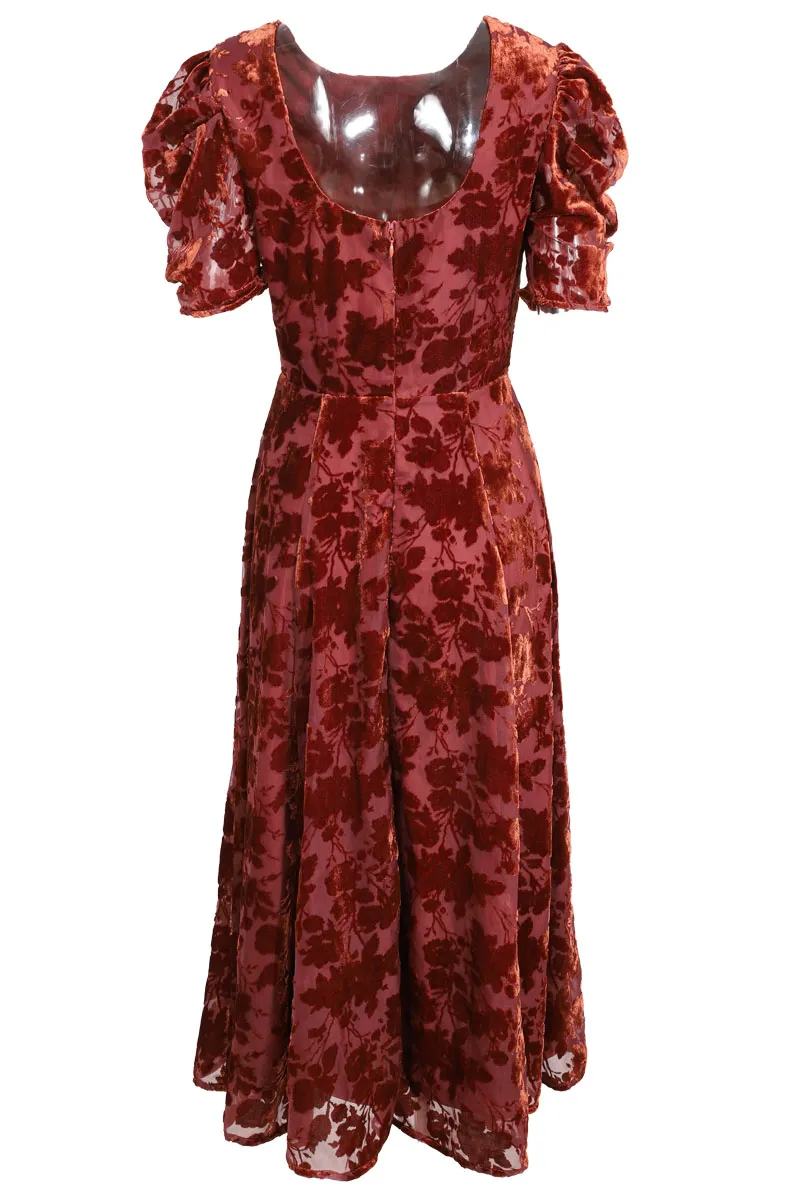 Woven Midi Dress