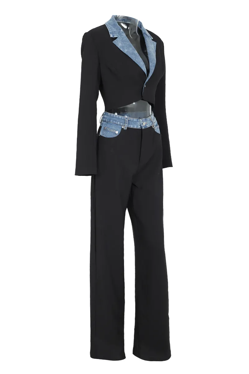 Best Dressed Jumpsuit - Black