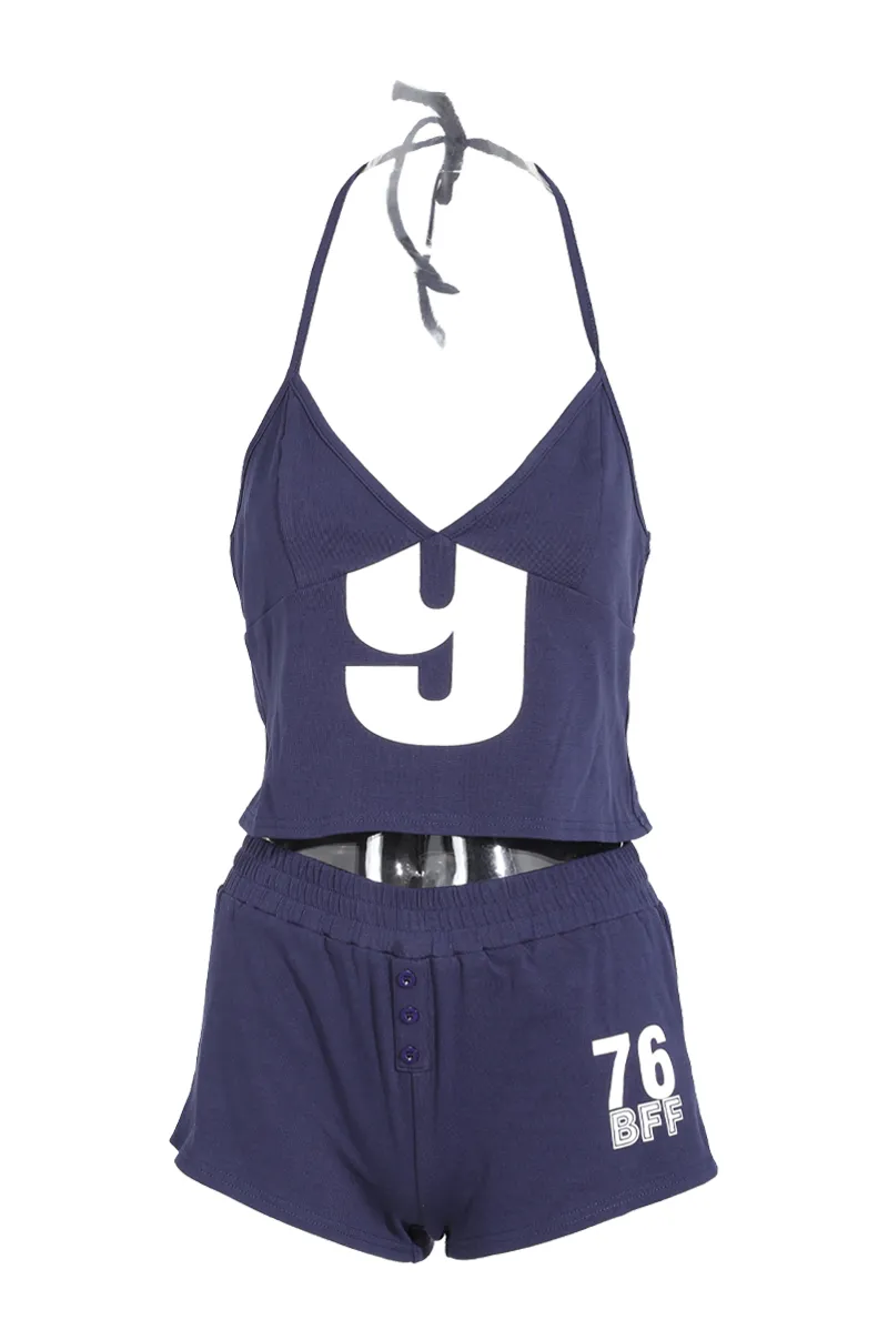 Star Player Short Set - Blue