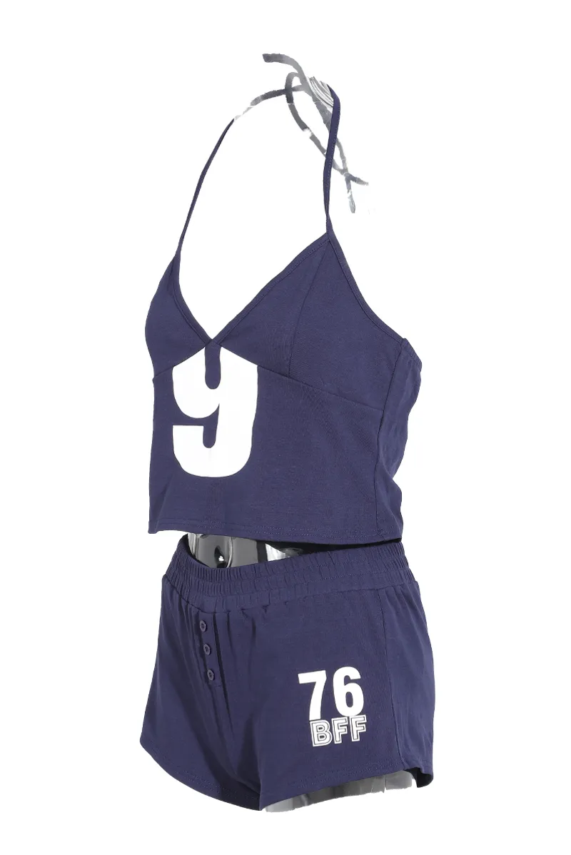 Star Player Short Set - Blue