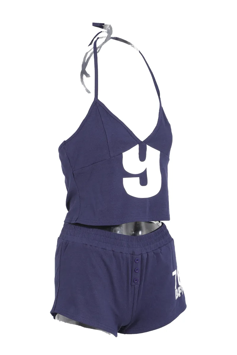 Star Player Short Set - Blue