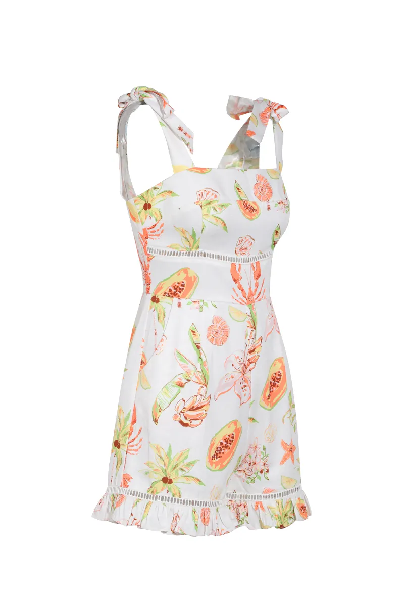 Paloma Romper - Ivory/combo