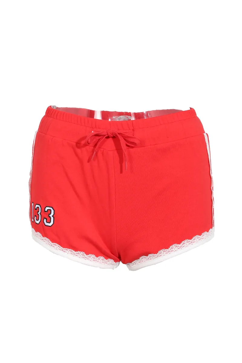 Take Your Best Shot Micro Short - Red