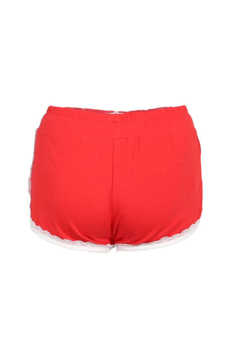 Take Your Best Shot Micro Short - Red